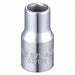 Socket Steel Chrome 7/32 in