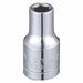 Socket Steel Chrome 4.5 mm