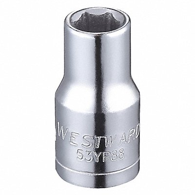 Socket Steel Chrome 5.5 mm