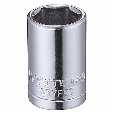 Socket Steel Chrome 10 mm