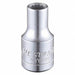 Socket Steel Chrome 4.5 mm