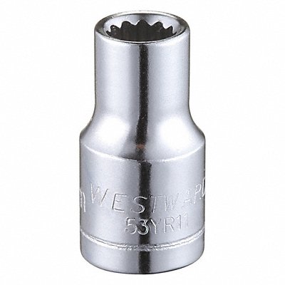 Socket Steel Chrome 5.5 mm