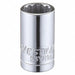 Socket Steel Chrome 8 mm