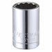 Socket Steel Chrome 10 mm