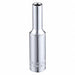 Socket Steel Chrome 4 mm