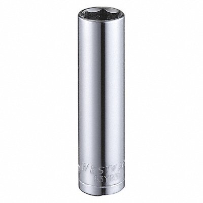 Socket Steel Chrome 9 mm