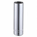 Socket Steel Chrome 10 mm