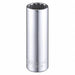 Socket Steel Chrome 1/2 in