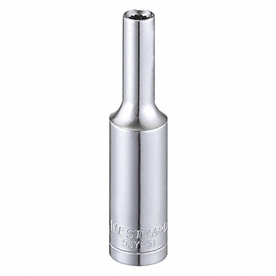 Socket Steel Chrome 3.5 mm