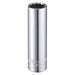 Socket Steel Chrome 10 mm