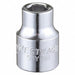 Socket Steel Chrome 9/32 in