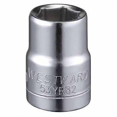 Socket Steel Chrome 10 mm