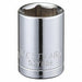 Socket Steel Chrome 12 mm