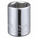 Socket Steel Chrome 13 mm