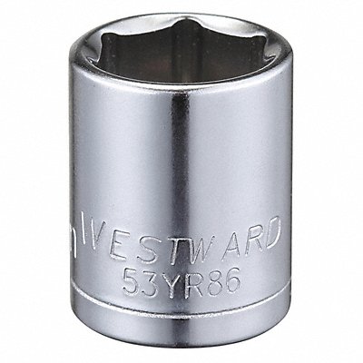 Socket Steel Chrome 14 mm