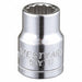 Socket Steel Chrome 9 mm