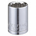 Socket Steel Chrome 11 mm