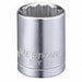 Socket Steel Chrome 13 mm