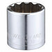 Socket Steel Chrome 25 mm