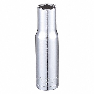 Socket Steel Chrome 9 mm