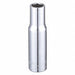 Socket Steel Chrome 9 mm