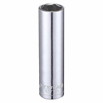 Socket Steel Chrome 12 mm