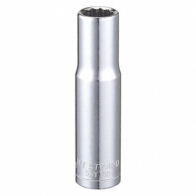 Socket Steel Chrome 10 mm