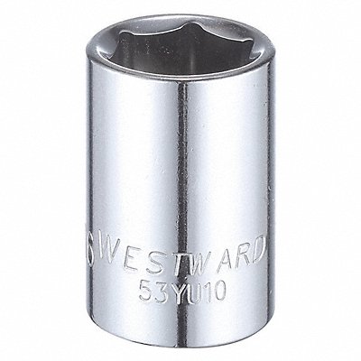 Socket Steel Chrome 11/16 in