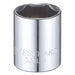 Socket Steel Chrome 15/16 in