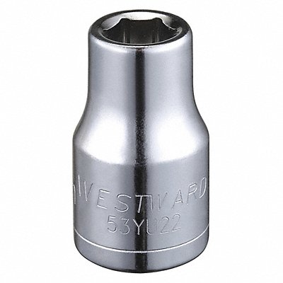 Socket Steel Chrome 10 mm