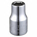 Socket Steel Chrome 10 mm