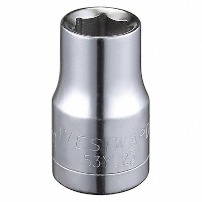 Socket Steel Chrome 11 mm