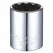 Socket Steel Chrome 1 in