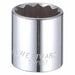 Socket Steel Chrome 1 3/16 in