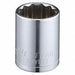 Socket Steel Chrome 22 mm