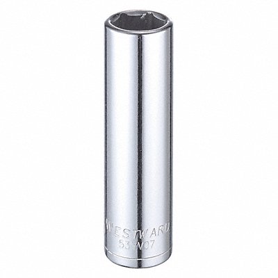 Socket Steel Chrome 16 mm