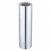 Socket Steel Chrome 5/8 in