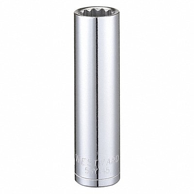 Socket Steel Chrome 15 mm