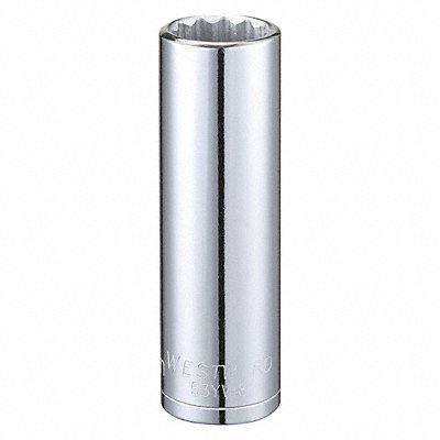 Socket Steel Chrome 18 mm