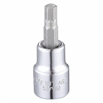 Socket Bit Steel 3/8 in TpSz 7/32 in