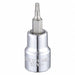 Socket Bit Steel 3/8 in TpSz T15