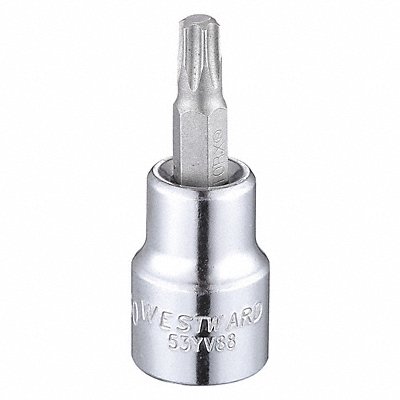 Socket Bit Steel 3/8 in TpSz T30