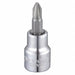 Socket Bit Steel 3/8 in TpSz #2