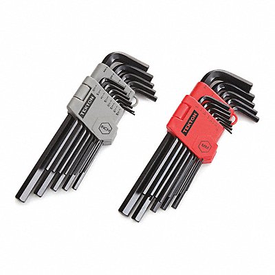 Lng Arm Hex Key Wrn Set SAE/Mtric 26pcs.