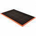 Drainage Mat Black wOrngBrdr 3ft4 x5ft4 