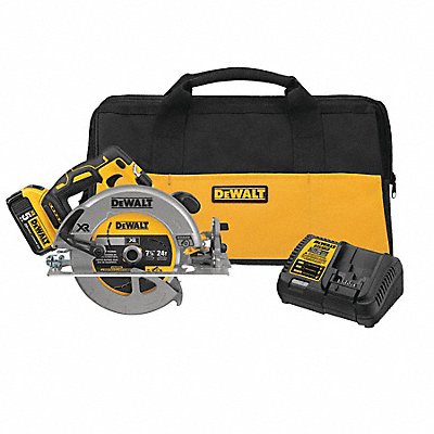 Cordless Circ Saw Kit 7-1/4 in Blade Dia