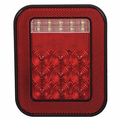 Stop/Turn/Tail Light Rectangular Red