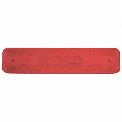 Courtesy Light Rectangular Red