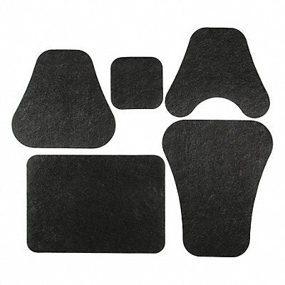 Restroom Mat Bundle Black Thickness 1/8 