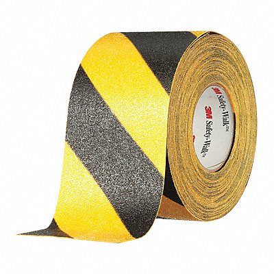 AntiSlip Tape 60 ftLx6 W BLK/YLW 60Grit